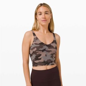 Brown camo lululemon align tank size 2